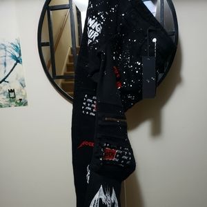 ❥❥❥SUSHI❥❥❥ Skinny Black Graffitizz